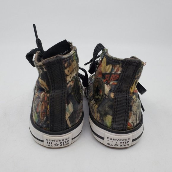 Justice League DC Comics Chuck Taylor All Stars Sneakers for Baby Infant Size 5 - Picture 5 of 10